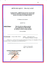 MEDAILLE ET CITATION