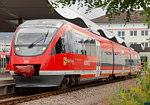 Automoteur TALENT 643 en gare de Pirmasens