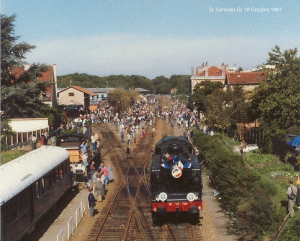 La 141TD 740 arrive à St Germain