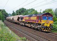 19 JUILLET 2007 - POISSY: Train Lamballe (Côtes d'Armor)-Nesle (Somme)