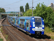 Automotrice TER HTE NORMANDIE Z 26500 - Villennes Août 2009